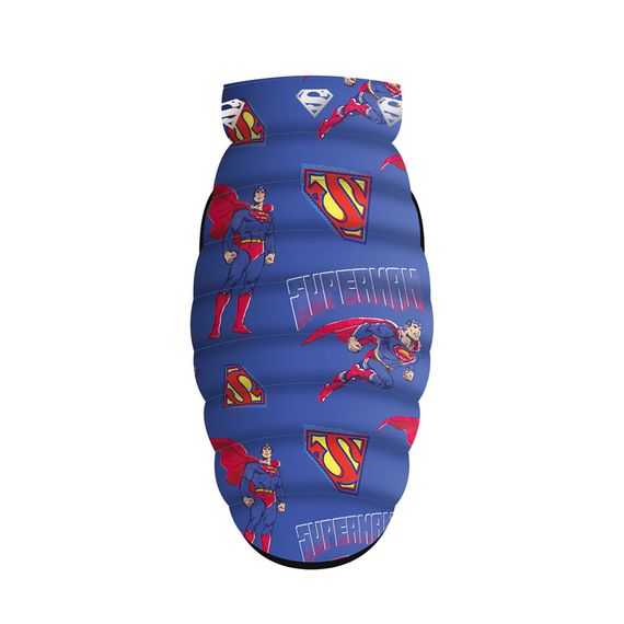Курточка для собак WAUDOG Clothes двостороння, малюнок "Сила Супермена", XS22, В 33-35 см, С 19-21 см | Зображення 1