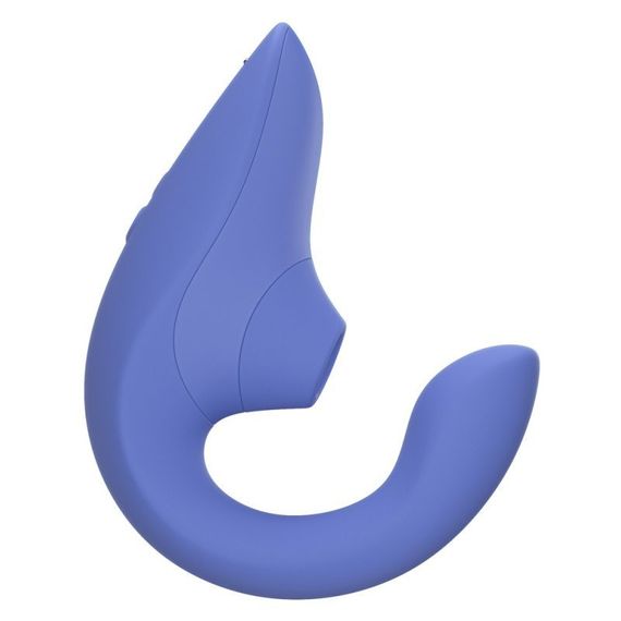 Вібратор-стимулятор подвійний Womanizer Blend Vibrant для точки G та клітора, блакитний Sex Aura | Зображення 1