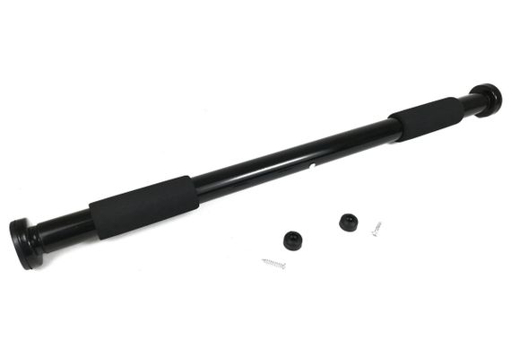 Розсувний розпірний турнік EasyFit 83-130 см Чорний (EF-1633-3)