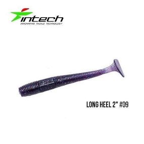 Силиконовая приманка, Съедобный силикон Intech Интеч Long Heel 2"12 шт #09