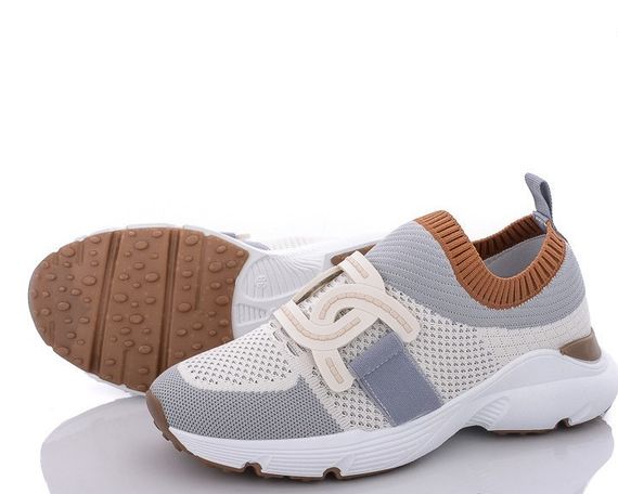 Кроссовки женские Fashion Budhi 3891 38 размер 245 см Серый