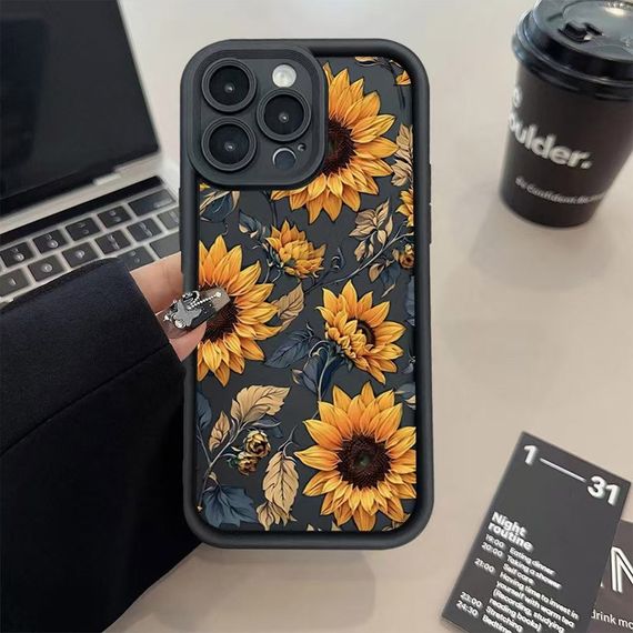 TPU чохол Prestige для Apple iPhone 15 Pro (6.1") Sunflower | Зображення 1