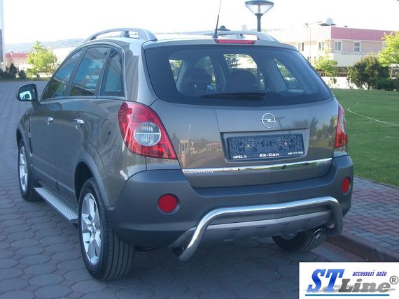 Задня дуга AK007-1 (нерж.) для Opel Antara 2007-2024 рр | Зображення 1