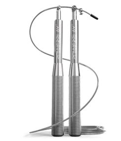 Скакалка швидкісна на підшипниках алюмінієва PowerPlay 4207 Elite Jump Rope Срібна 3 м (PP_4207_Silver)