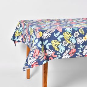 Скатертина IDEIA 87825 Україна 140*170  Бавовна Синій