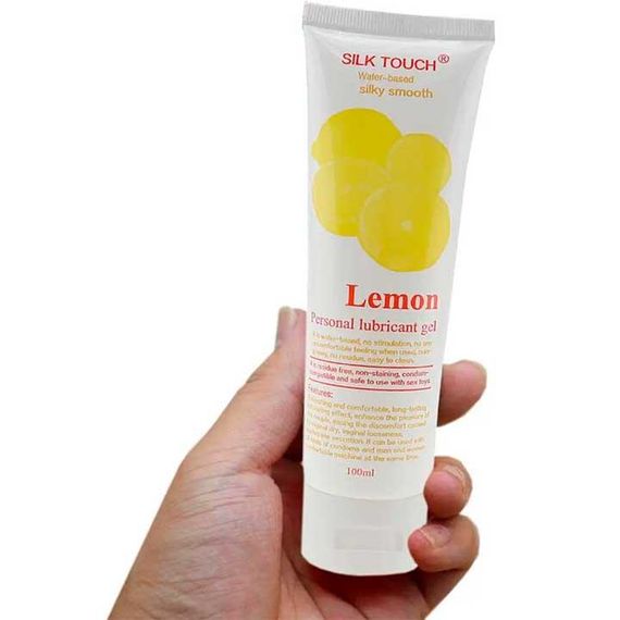 Лубрикант на водній основі Silk Touch Lemon 100 мл | Зображення 1