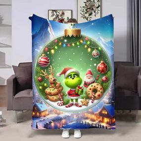 Плед 3D Грінч Маленький 17734 135х160 см