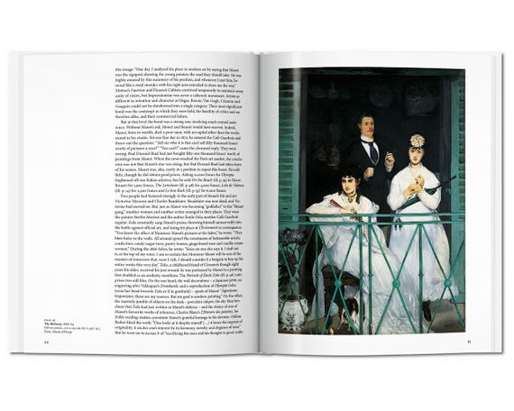Книга з картинами художника Едуарда Мане Manet. Gilles Néret, Taschen книги про мистецтво англійською | Зображення 3