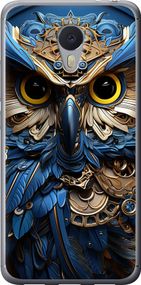 Чехол на Meizu M3 Note Сова v2 "5649u-256-17620"