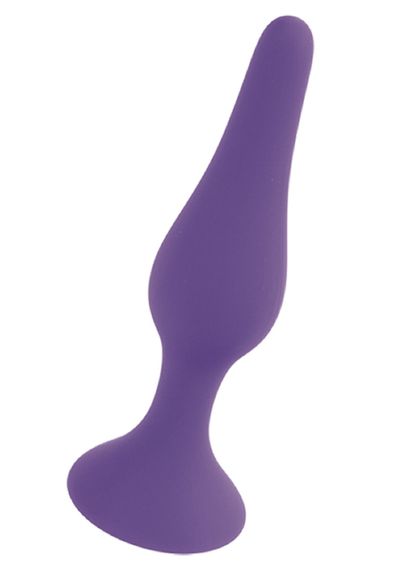 Анальна пробка -Silicone Анальна пробка Purple Extra Large Sex Aura