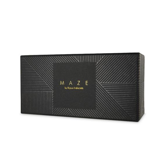 Чокер вузький з кільцем MAZE колір: чорний Bijoux Indiscrets (Іспанія) sexstyle | Зображення 5