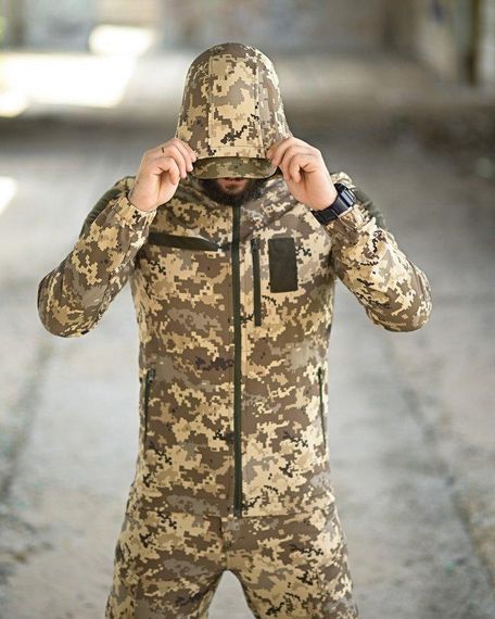 Еластичний тактичний костюм agony піксель НП4878 | Зображення 3