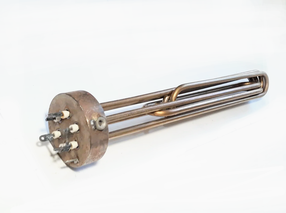 Блок Тенів 15000W з внутрішньою різьбою 2.5" 380V (Україна)