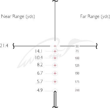 Приціл оптичний Hawke Vantage 3-9х40 сітка 22 LR Subsonic з підсвічуванням | Зображення 2