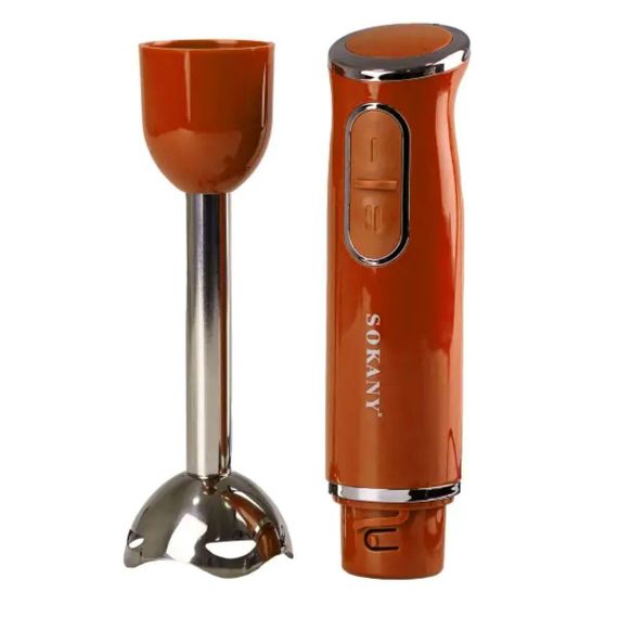 Ручний блендер Sokany SKDD1722 занурювальний 300 Вт Помаранчевий | Зображення 2
