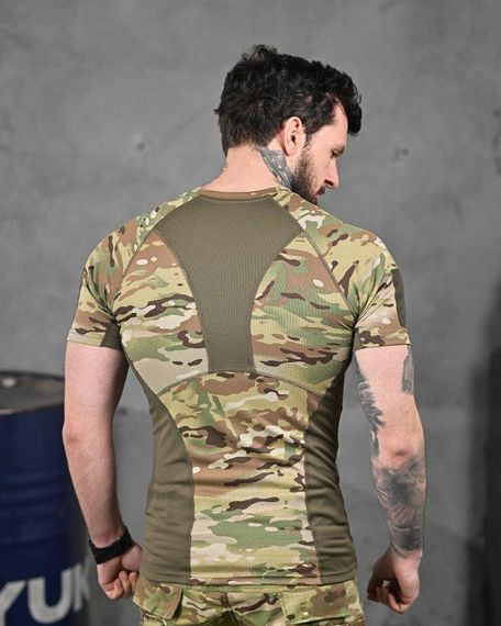 Тактична потоотводна футболка AXEL мультікам ВТ6731 | Зображення 3