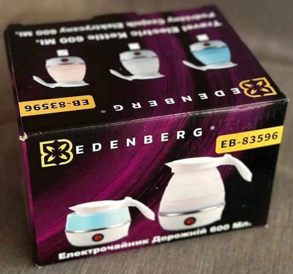 Електрочайник дорожній складаний Edenberg EB-83596 600 мл | Зображення 7