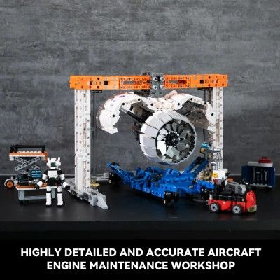 Конструктор Pantasy Мастерская авиационных двигателей (85006) | Зображення 1