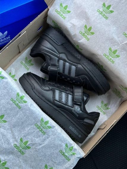 Кросівки Forum 84 Low Black Grey Leather  , В'єтнам B1645 41 | Зображення 5
