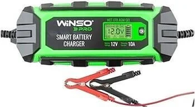 Зарядний пристрій для АКБ імпульсний Winso PRO LCD 12В АКБ до 200А, струм зарядки 10А, 160Вт, екран 139520