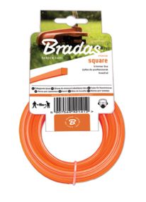 Волосінь для тримера Bradas TRIMMER "квадрат" 1,6мм х 15м ZTK1615K