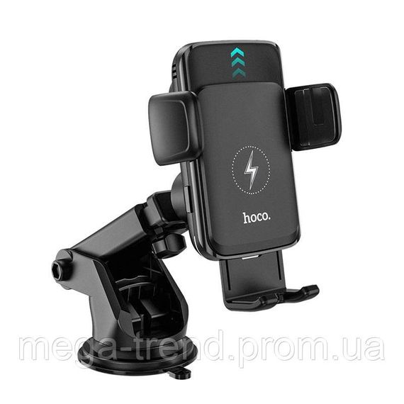 Тримач HOCO 2 in 1 Air outlet / Dashboard Smart alignment wireless charging Car holder S35 |5-15W Max| | Зображення 3