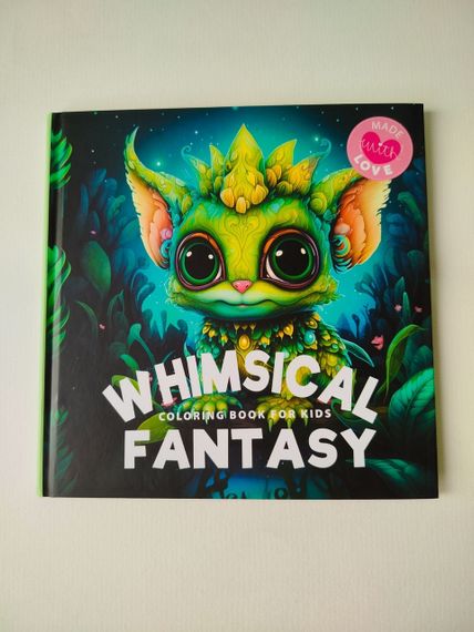 Розмальовка антистрес  Fantasy 160Х160 см, 24 аркуші, тверда обкладинка
