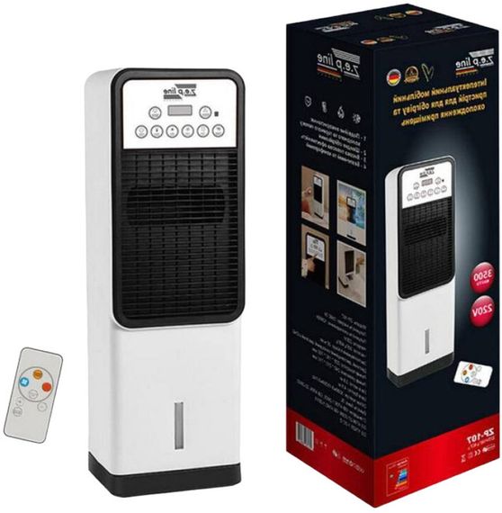 Інтелектуальне мобільне пристрій з дистанційним керуванням для обігріву та охолодження Zepline ZP-107 3500 Вт (45878-ZP-107_2077) | Зображення 3