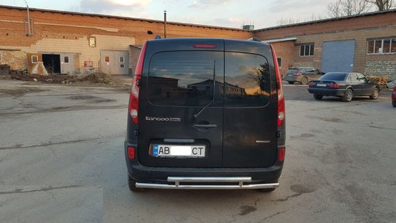 Задня дуга AK002-2 (нерж.) для Renault Kangoo 2008-2020 рр | Зображення 1