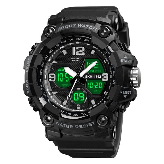 Годинник S2kmei 1742 Black | Зображення 1