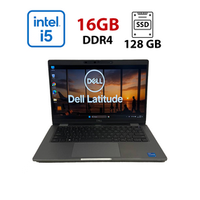 Ультрабук Б-клас Dell Latitude 5320 / 13.3" (1920x1080) IPS / Intel Core i5-1145G7 (4 (8) ядра по 2.6 - 4.4 GHz) / 16 GB DDR4 / 128 GB SSD / Intel Iris Xe Graphics / WebCam б/в