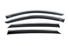 Ветровики с хромированным молдингом (4 шт, Niken) для Opel Astra L 2022- гг