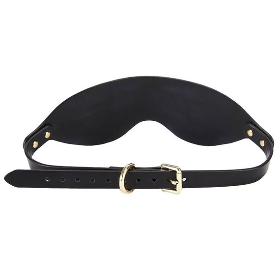 Розкішна маска на очі Zalo Blindfolds Black | Зображення 2