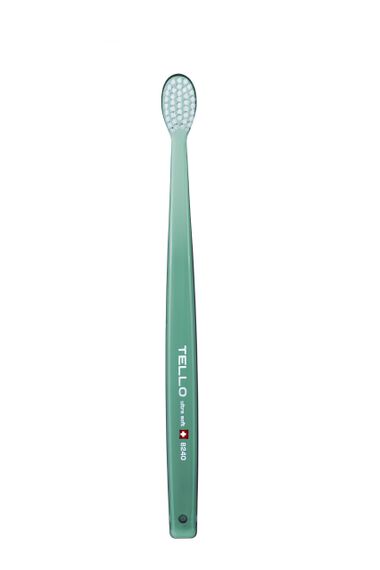 Зубна щітка Tello 6240 Ultra Soft Black, d 0.10 mm, зелена | Зображення 2