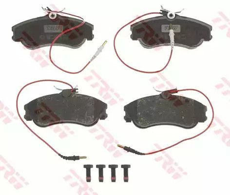 Гальмівні колодки дискові CITROEN — PEUGEOT Berlingo/Berlingo MultiSpace/Xsara/Xsara Estate/Break/3, TRW (GDB | Зображення 1