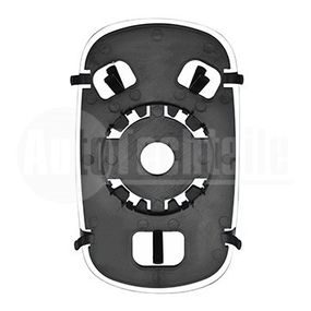 Вставка зеркала Fiat Doblo 01-10, AutoTechteile, 503 0594, 6403930