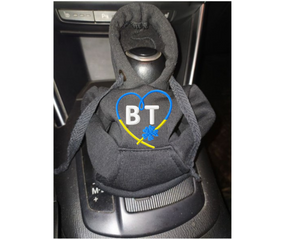 Чехол кофта Худи аксессуар на КПП Car Hoodie ВТ херсонская область черный подарок автомобилисту 10070