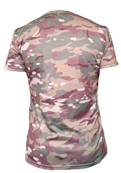 Футболка Tactic4Profi кулмакс мультикам с коротким рукавом c 4-мя липучками | Зображення 1