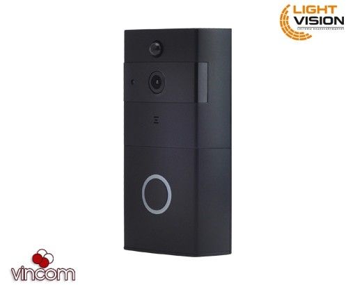 Видеозвонок LightVision WI-FI IP VLC-01IVP (Black) | Зображення 1