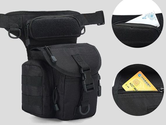 Сумка на ногу Smartex 3P Tactical 10 ST-1003 army green | Зображення 7