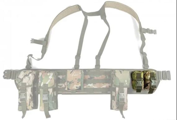 Підсумок гранатний подвійний мультикам (MOLLE, підсумок для гранат на розгрузку, жилет, РПС) | Зображення 2