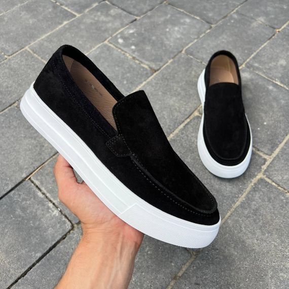 Современные замшевые мужские мокасины 44 размер