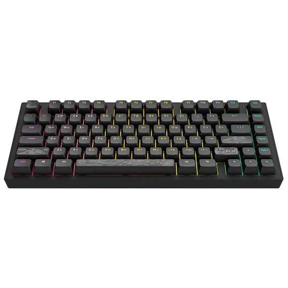 Клавіатура Dark Project ALU81 Terra Nostra PBT RGB Mech G3MS Moonstone Black (DPKB_NOSTRA_81_ANSI_BLACK_UA)