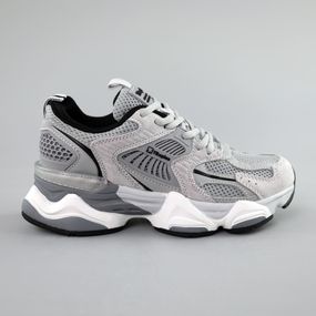 Кросівки жіночі замшеві 591668 Сірі 36 37 38 39 40 41