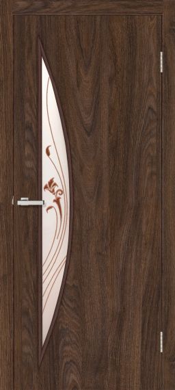 Міжкімнатні двері MSDoors Simple ORLANDO Бук темний