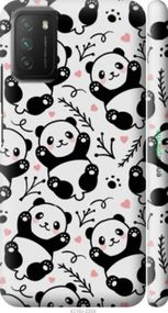 Чохол на Xiaomi Poco M3 Панди "4318m-2200-2448"