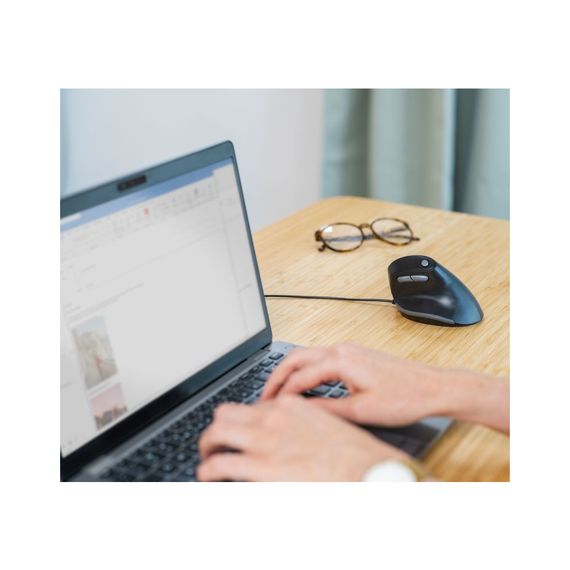 Мишка Trust Bayo Vertical Ergonomic ECO USB Black (24635) | Зображення 7