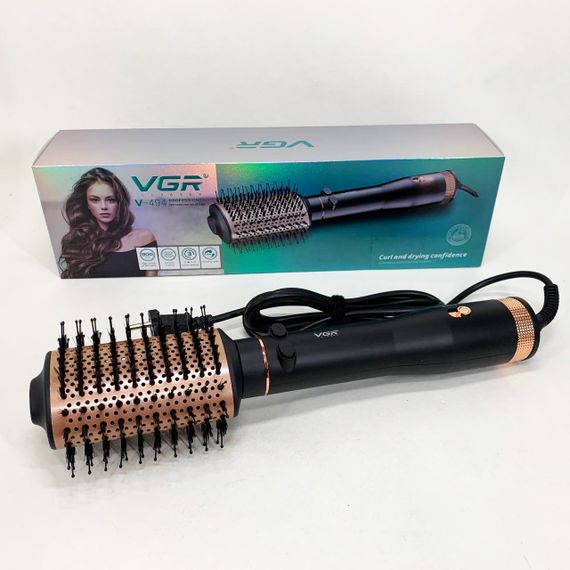 Фен с ионизацией и регулировкой температуры VGR V-494 800 Вт, Фен для дома и путешествий PW-14 | Зображення 2