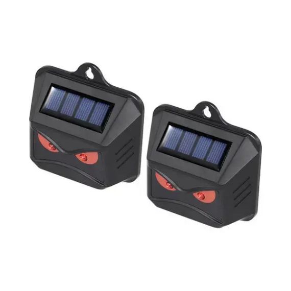 Отпугиватели животных "Ночная защита" BaseTech 2 штуки  Solar Repeller With Flashing | Зображення 1