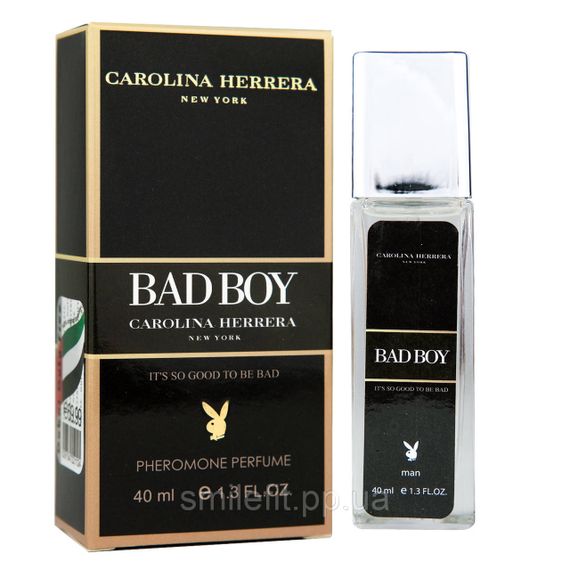 Carolina Herrera Bad Boy Pheromone Parfum мужской 40 мл